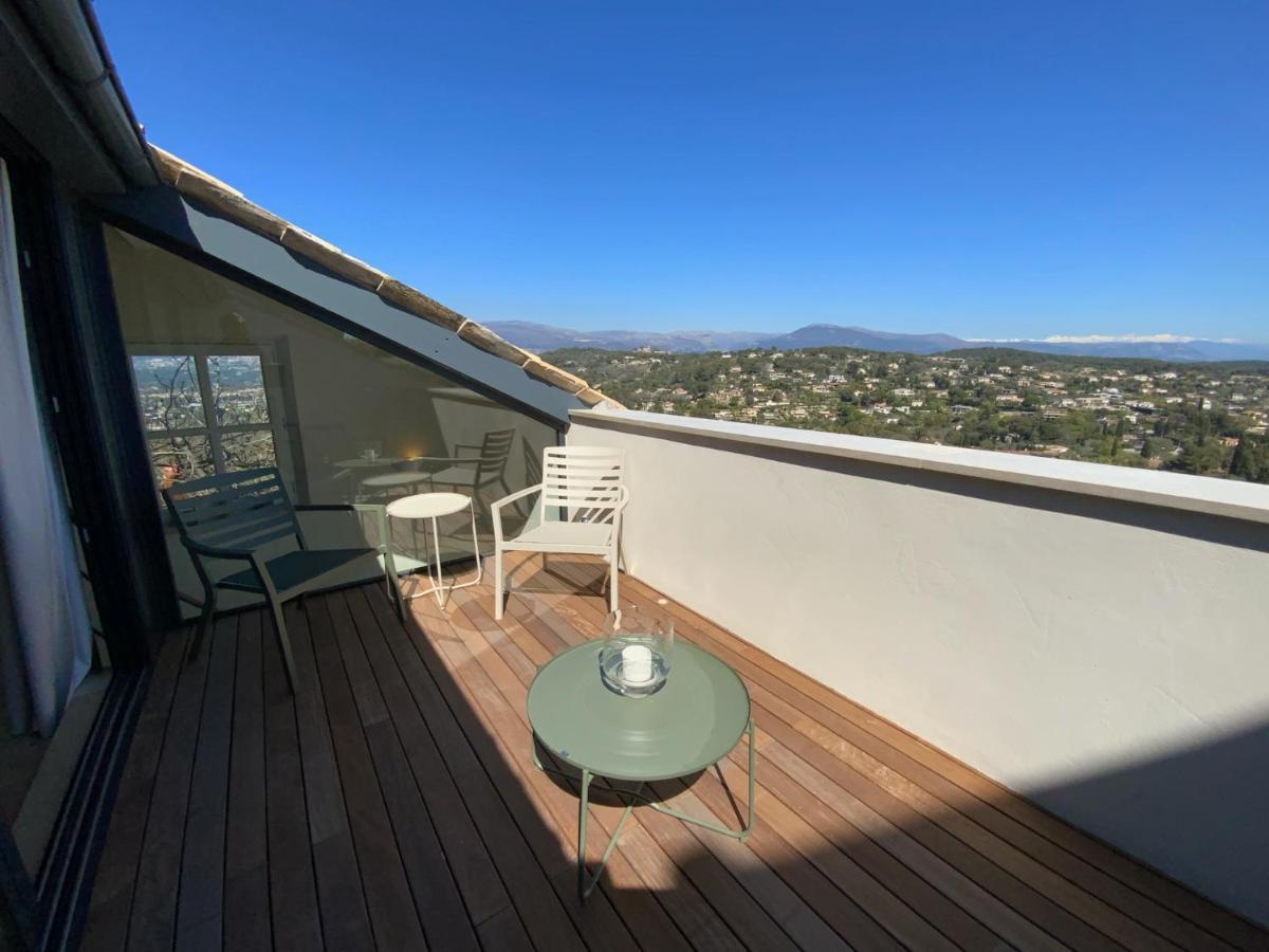 Mougins Collection - Magnifique Maison Au Coeur Du Vieux Village De Mougins, Vue Sur Les Alpes Du Sud Exteriör bild