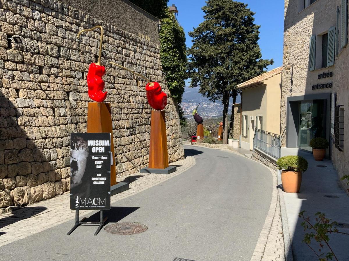 Mougins Collection - Magnifique Maison Au Coeur Du Vieux Village De Mougins, Vue Sur Les Alpes Du Sud Exteriör bild